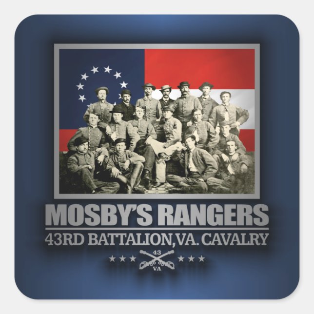 Mosby's Rangers 2 Square Sticker (Front)