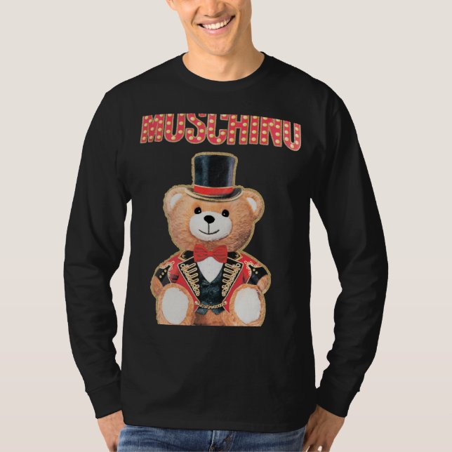 MOSCHINO JERSEY T-SHIRT TEDDY CIRCUS (Front)