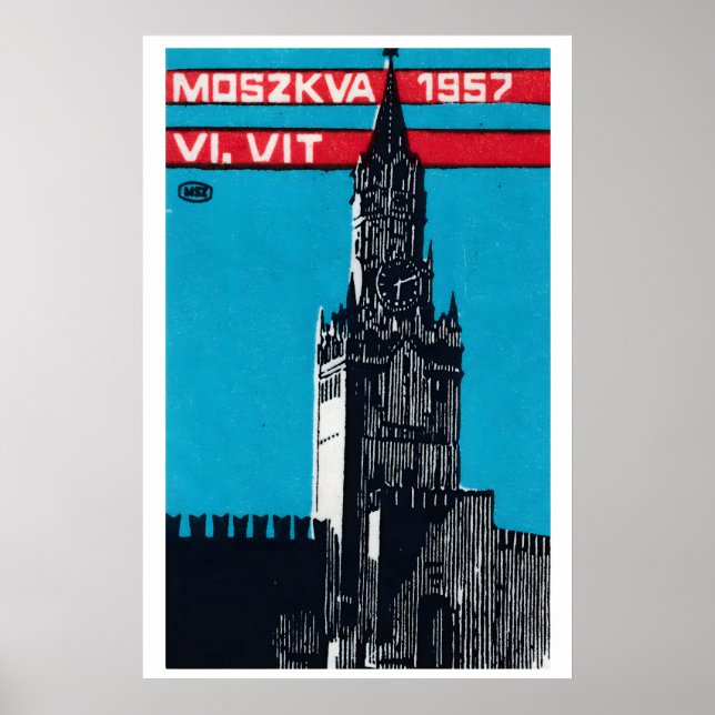 Moscow Church - Matchbox Print - Aesthetic Wall (Front)