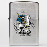 Moscow City Russia Flag Symbol Saint George Knight Zippo Lighter at Zazzle