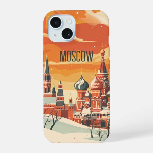 Moscow Iphone Case (Back)