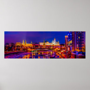 Moscow Kremlin Panorama Poster