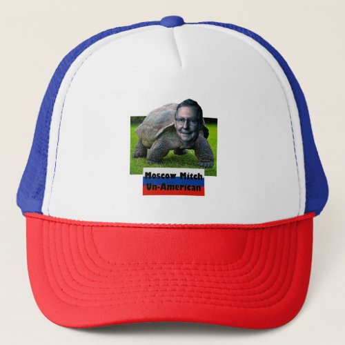 Moscow Mitch is Un_American Turtle Flag ZFJ Trucker Hat