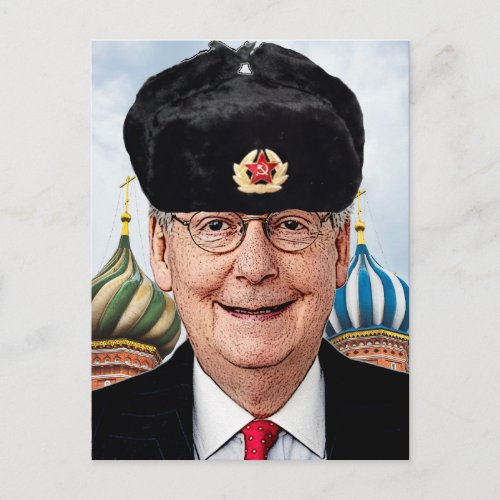 Moscow Mitch McConnell Postcard