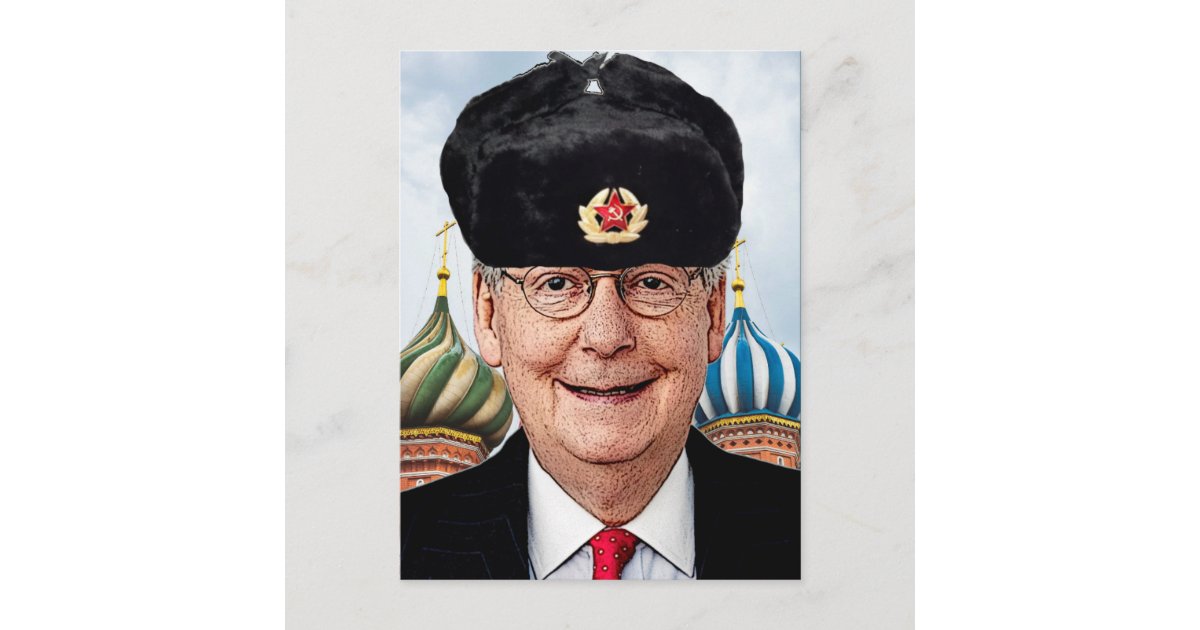 Moscow Mitch McConnell Postcard | Zazzle