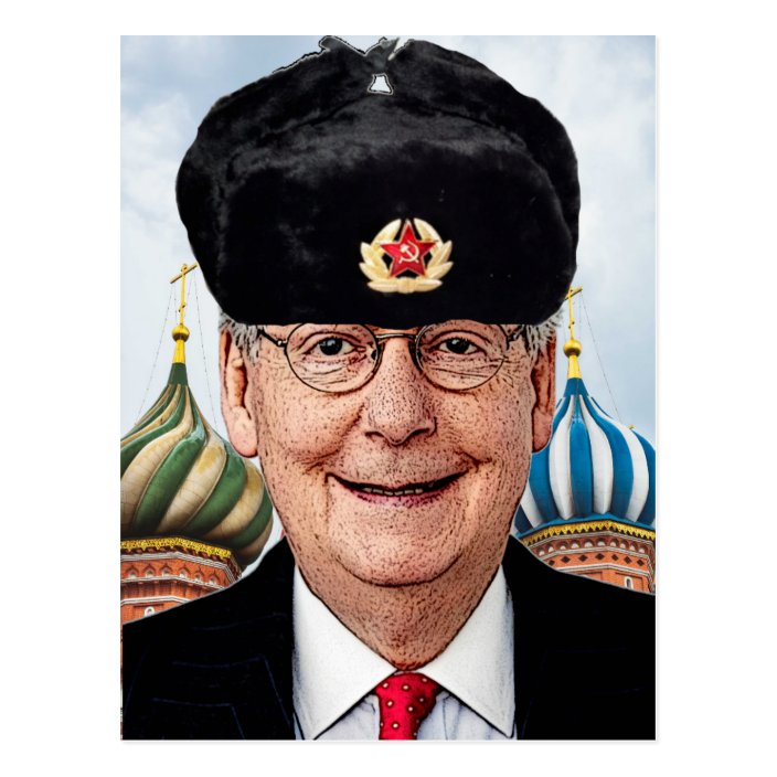 Moscow Mitch McConnell Postcard | Zazzle.com