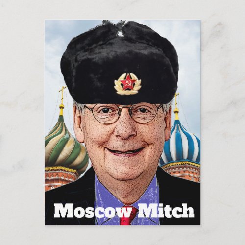 Moscow Mitch McConnell Postcard