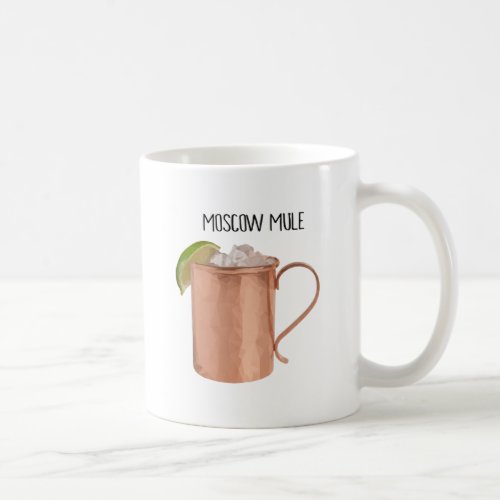 Moscow Mule Copper Mug Low Poly Geometric Design