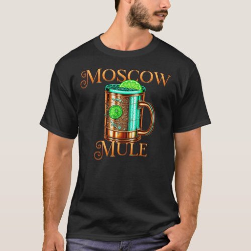Moscow Mule Copper Mug T_Shirt