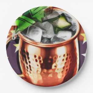 Moscow Mule Paper Plates