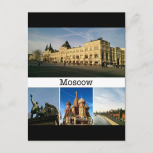 Moscow, Postcard