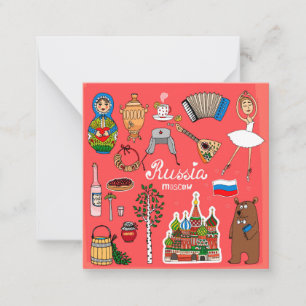 Moscow, Russia Note Card