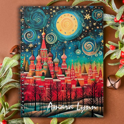 Moscow Russia  Notebook