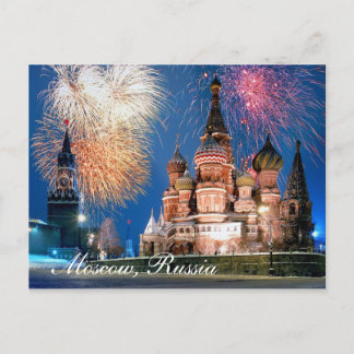 Moscow, Russia Postcard