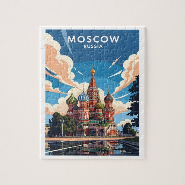 Moscow’s Saint Basil’s Cathedral Jigsaw Puzzle (Vertical)