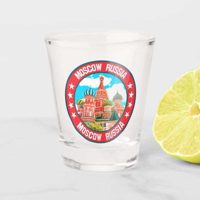 Moscow                                             shot glass (Front)