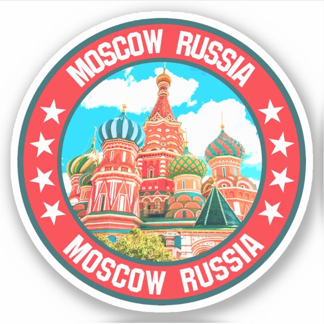 Moscow                                             sticker (Front)