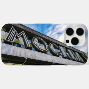 Moscow Train Station Sign iPhone 16 Pro Max Case