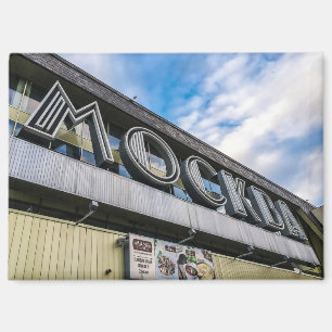 Moscow Train Station Sign Magnet
