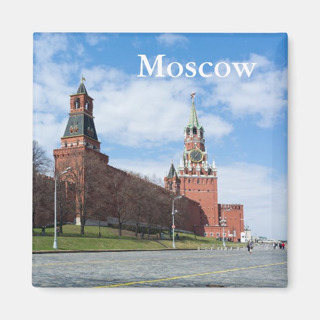 Moscow's Red Square Magnet (Front)
