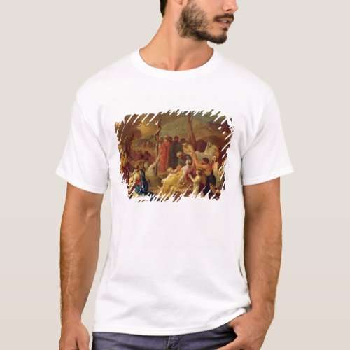 Moses and the Brazen Serpent c1653_54 oil on ca T_Shirt