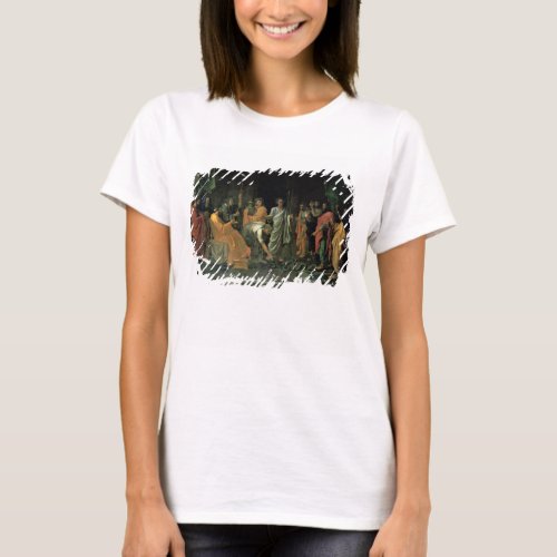 Moses and the Brazen Serpent oil on canvas T_Shirt