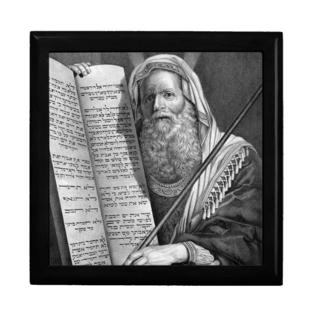 "Moses and the Ten Commandments" gift box (Front)