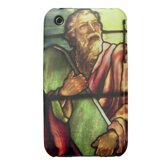 Moses and the Ten Commandments iPhone 3 Cover