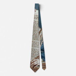 Moses and the Ten Commandments Neck Tie