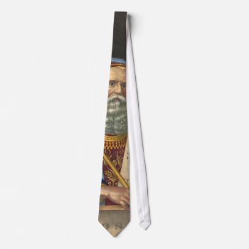 "moses And The Ten Commandments" Tie by vintageworks at Zazzle