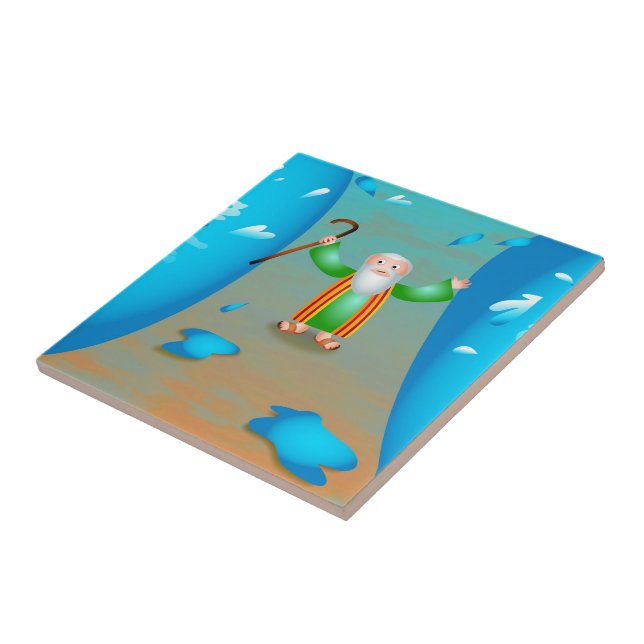 Moses Ceramic Tile (Side)