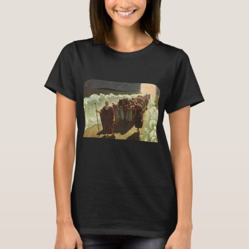 Moses Crossing of the Red Sea Vintage Religion T_Shirt