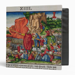 Moses crossing the Red Sea Binder