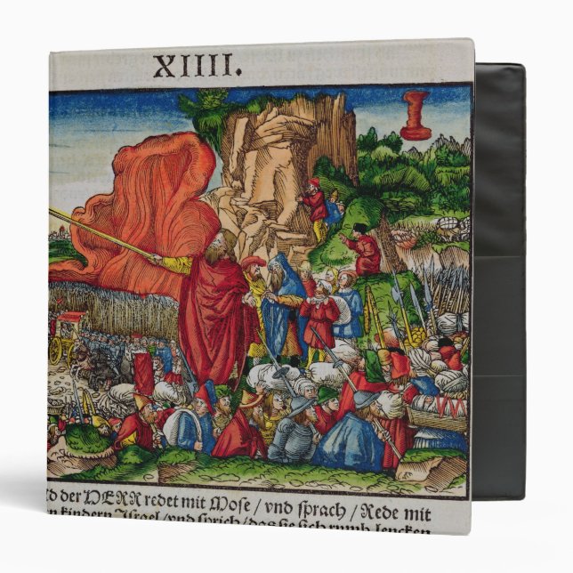 Moses crossing the Red Sea Binder (Front/Inside)