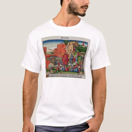 Moses crossing the Red Sea T_Shirt