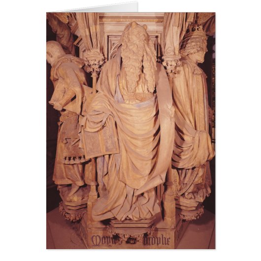 Moses, detail from the hexagonal pedestal (Front)