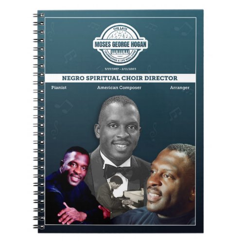 Moses Hogan Negro Spiritual Choir Director  Notebook