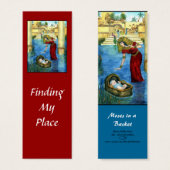 Moses in a Basket Bookmark (Front & Back)