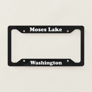 Moses Lake WA - LPF License Plate Frame