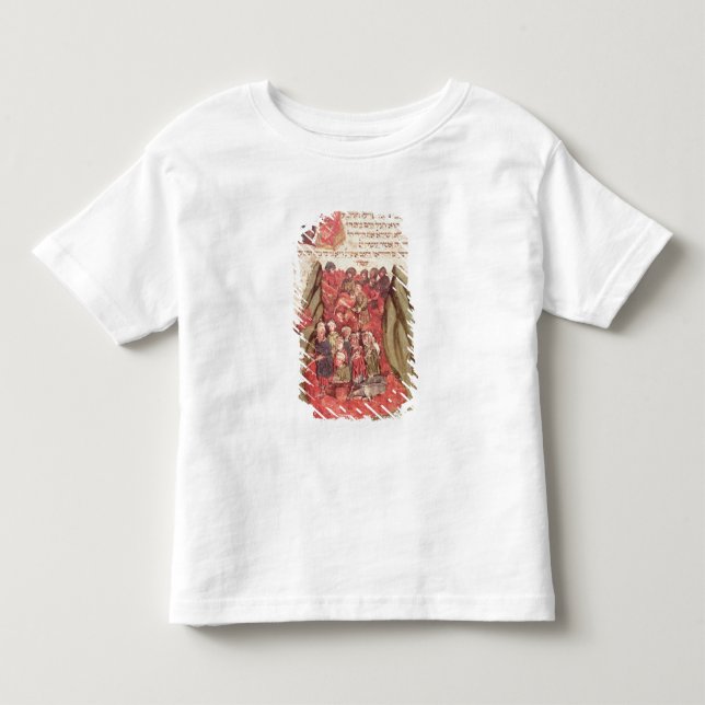 Moses leads the Children of Israel across Toddler T-shirt (Front)