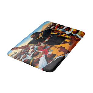 Moses Leads The People Out Of Egypt Bath Mat