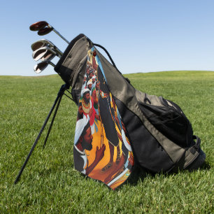 Moses Leads The People Out Of Egypt Golf Towel