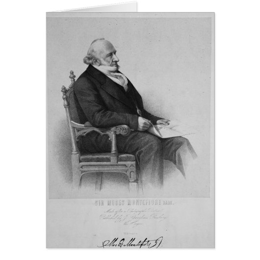 Moses Montefiore Cards (Front)