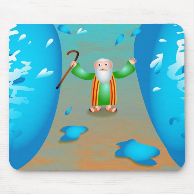 Moses Mouse Pad (Front)
