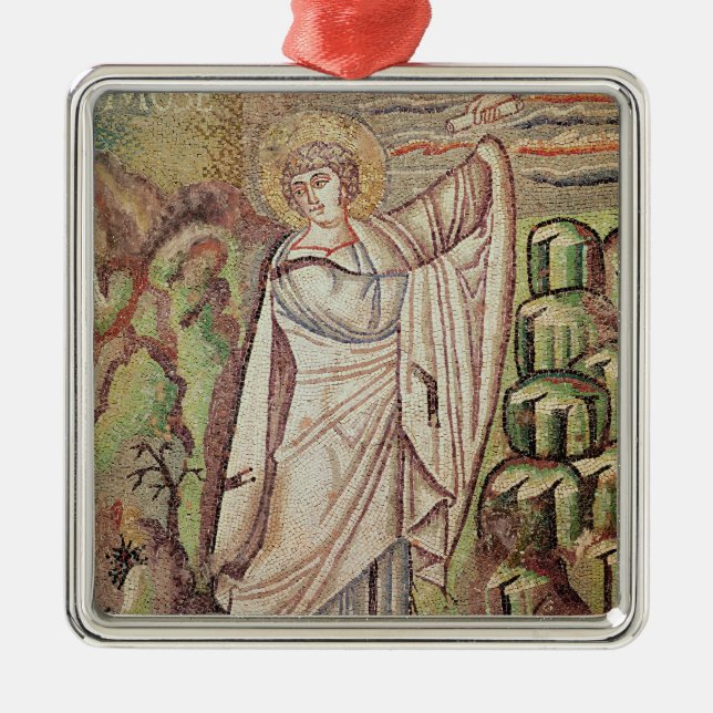 Moses on Mount Sinai Metal Ornament (Front)