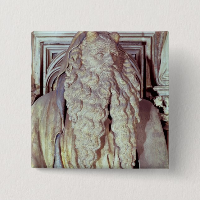 Moses Pinback Button (Front)