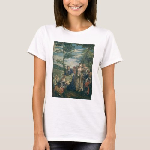 Moses Rescued from the Nile 1580 oil on canvas T_Shirt