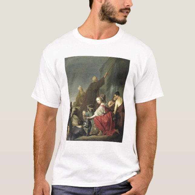Moses Striking Water from the Rock T-Shirt (Front)