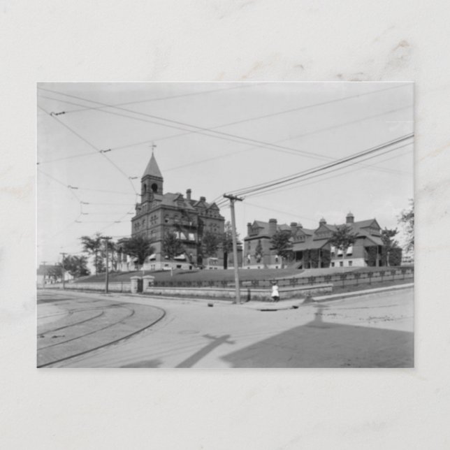 Moses Taylor Hospital Scranton Pa. Postcard (Front)