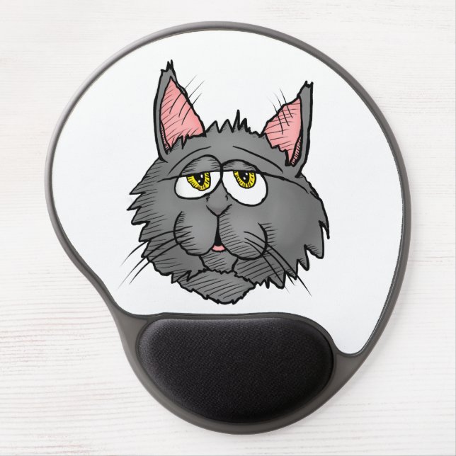 Moses the Qat Gel Mousepad (Front)